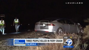 Tesla Model S Involved In Fatal Accident in Palmdale