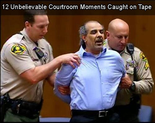 12 Unbelievable Courtroom Moments Caught on Tape | The